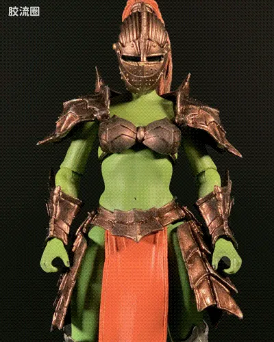 女兽人士兵豪华套装