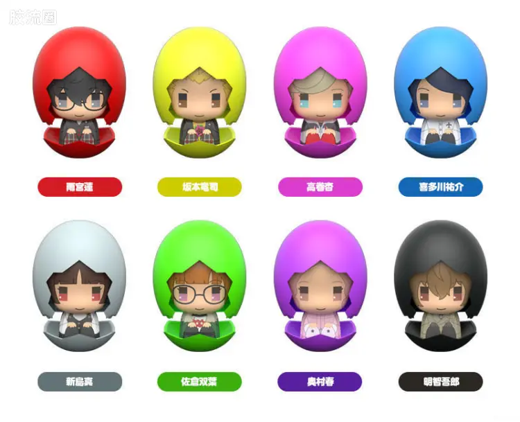 Piyokuru 扭蛋系列普通版 女神异闻录5 第一弹