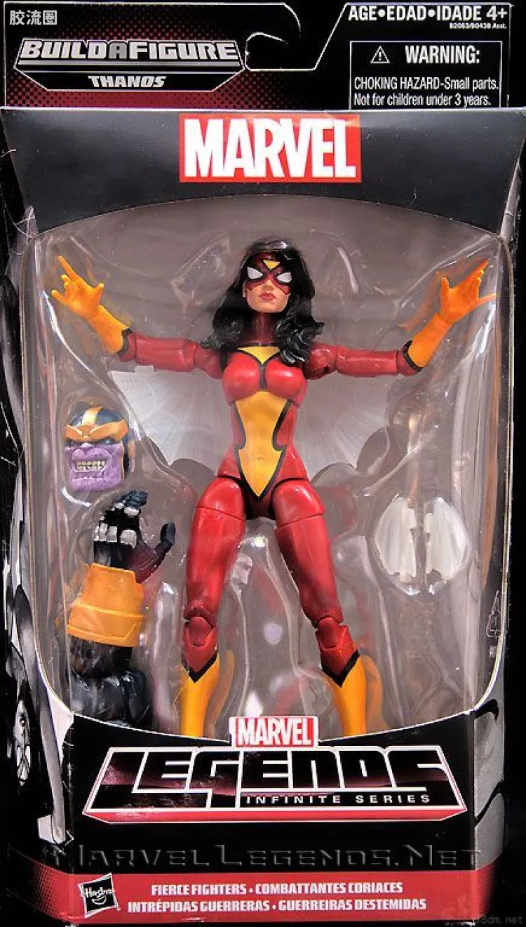 Marvel Legends/漫威传奇 可动人偶系列 灭霸系列 女蜘蛛侠