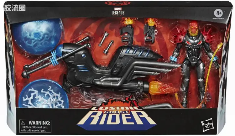 Marvel Legends/漫威传奇 可动人偶系列 人与载具 宇宙恶灵骑士与摩托车