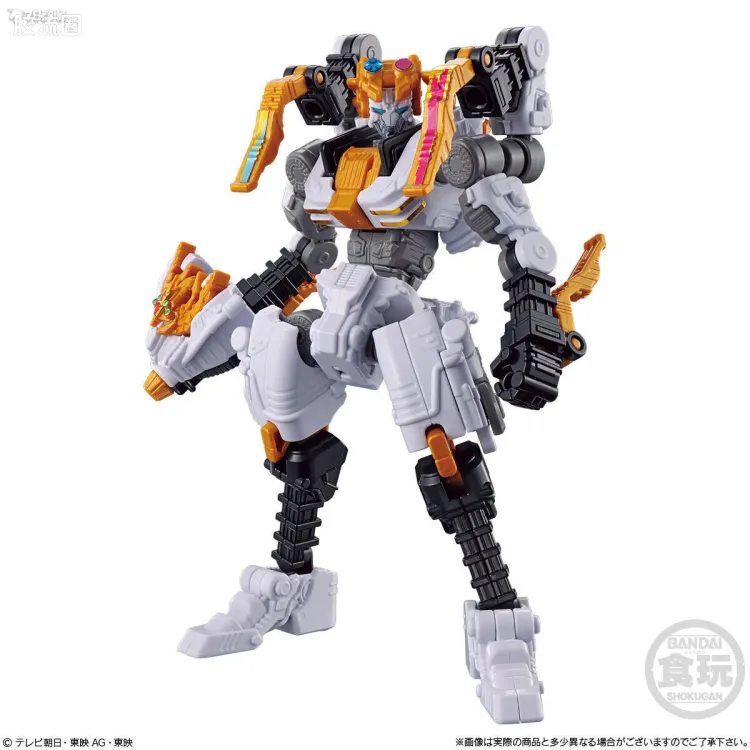 MINIPLA 普通版 守护神合体03 狼蛛骑士&守护者武器