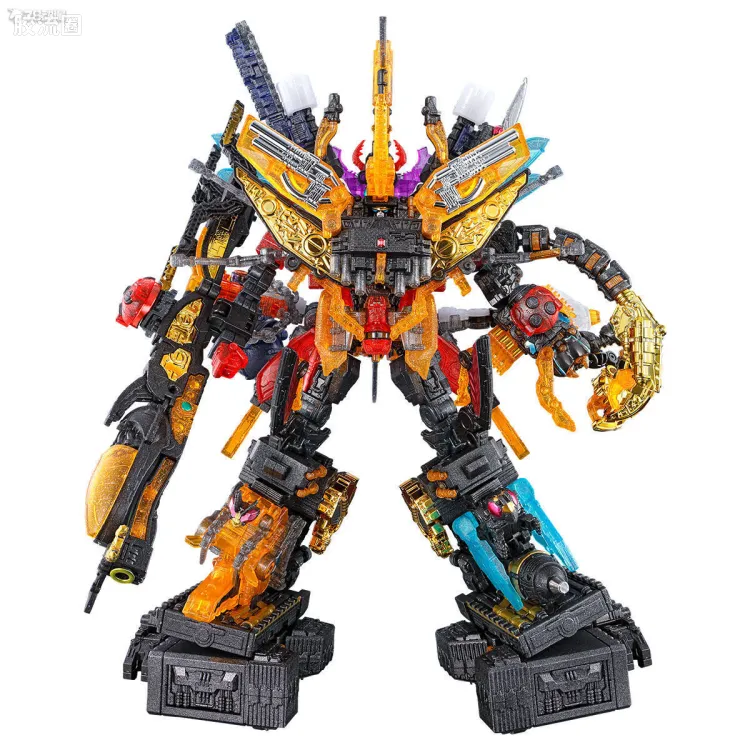 MINIPLA 网络限定版 守护神合体PB 神君王者 God彩透电镀ver.