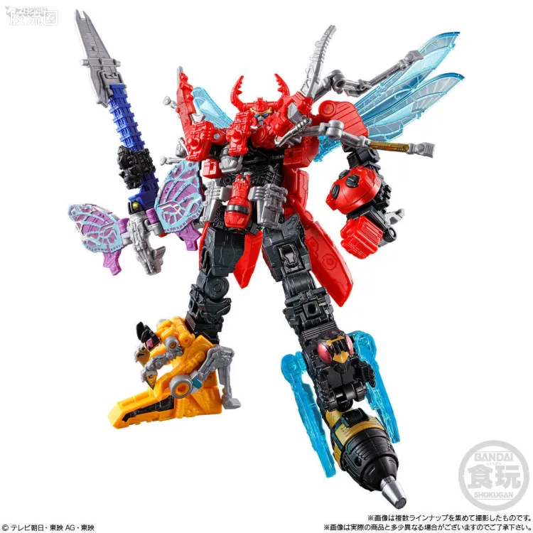 MINIPLA 普通版 守护神合体SP 传说帝王者 王者金属色Ver.