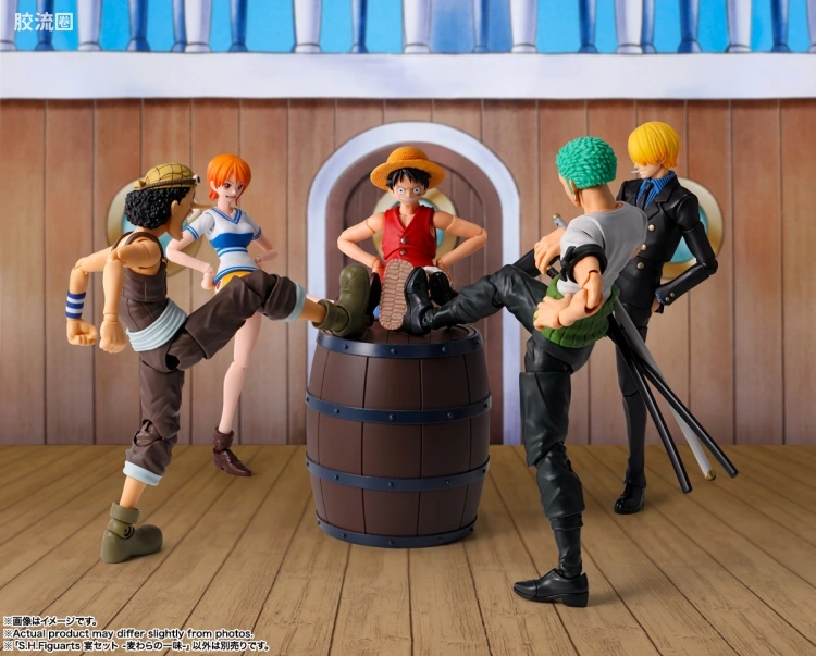 SHF 海贼王系列 宴会套装 -草帽一伙- - 图片