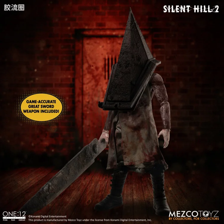 Mezco one-12系列 取消 寂静岭2 三角头
