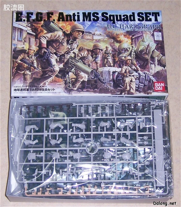 UCHG系列拼装模型 普通版 04 地球联邦军 对MS特技兵套装 - 图片