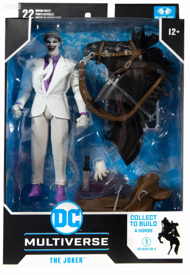 麦克法兰 DC多元宇宙/DC Direct 可动人偶系列 漫画 蝙蝠侠-暗夜骑士归来 蝙蝠侠战马系列 小丑