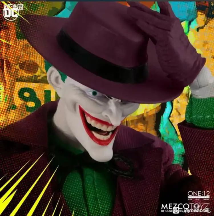 Mezco one-12系列 1/12 DC Comics集体系列 小丑—黄金时代