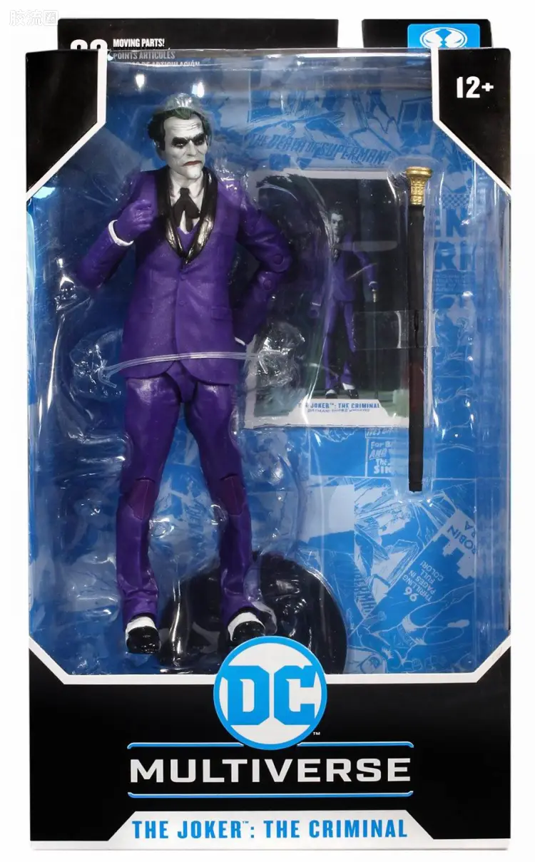 麦克法兰 DC多元宇宙/DC Direct 可动人偶系列 DC漫画 蝙蝠侠:三个小丑系列 小丑(罪犯)