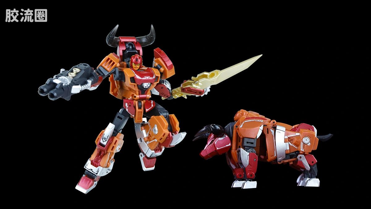 藏玩阁 蚩尤战神 小比例蚩尤神 CY-MINI-02 小牛 - 图片