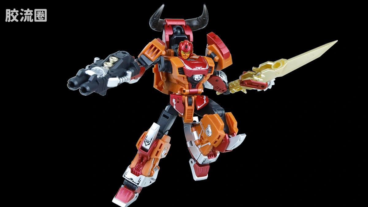 藏玩阁 蚩尤战神 小比例蚩尤神 CY-MINI-02 小牛 - 图片
