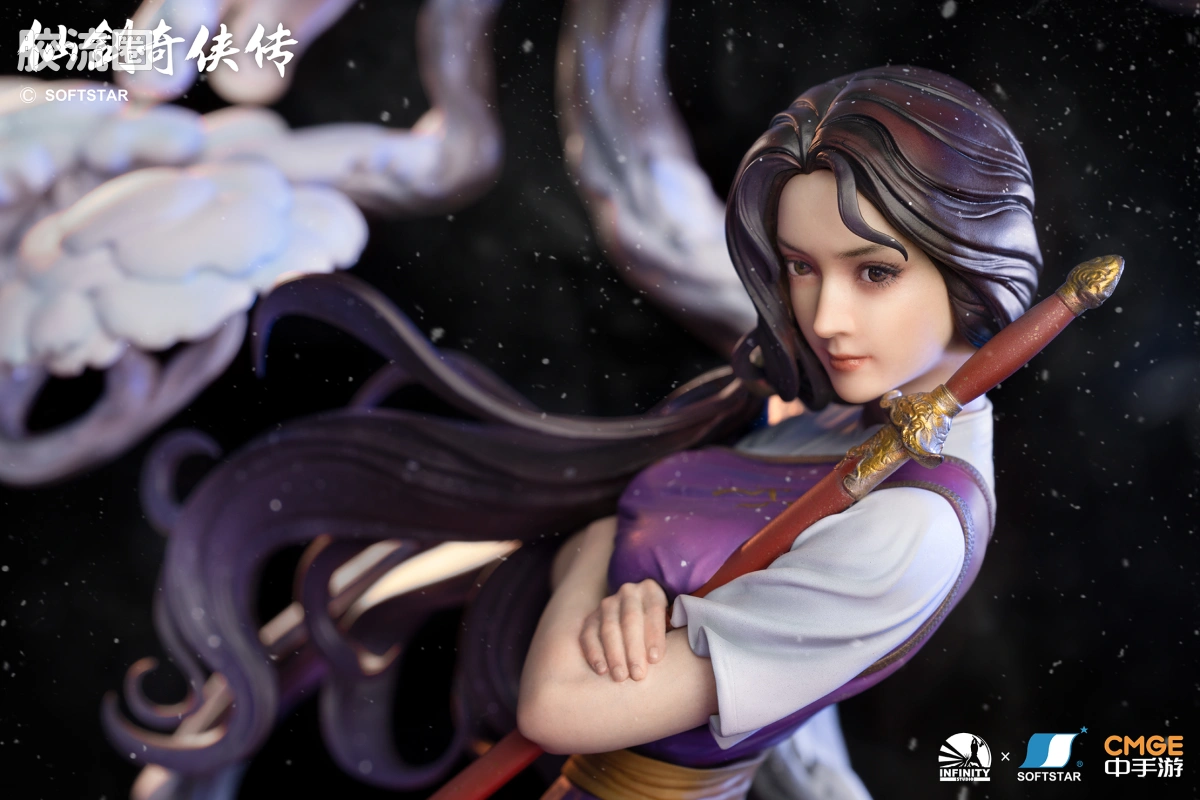 开天工作室 日系手办&雕像系列 小雅集系列 豪华版 仙剑奇侠传 林月如 小雅集-松风月明 雕像 - 图片