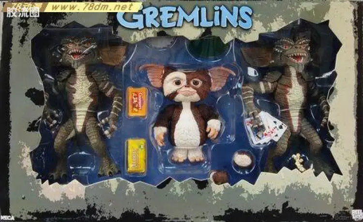 NECA大比例可动人形系列 12寸 小魔怪旋铸脑 Gremlins Roto cast Brain 