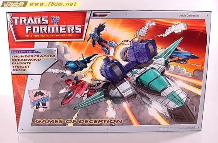 变形金刚 BOTCON & TCC 限定玩具 BOTCON2007 尔虞我诈套装（天煞&杀人蜂&挽歌&冲锋&惊天雷）