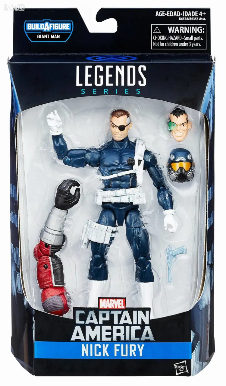 Marvel Legends/漫威传奇 可动人偶系列 巨人系列 尼克·弗瑞