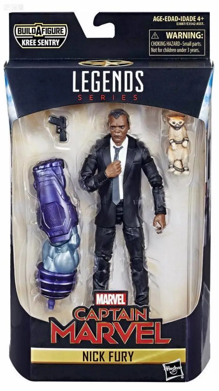 Marvel Legends/漫威传奇 可动人偶系列 克里哨兵系列 尼克·弗瑞(电影版)