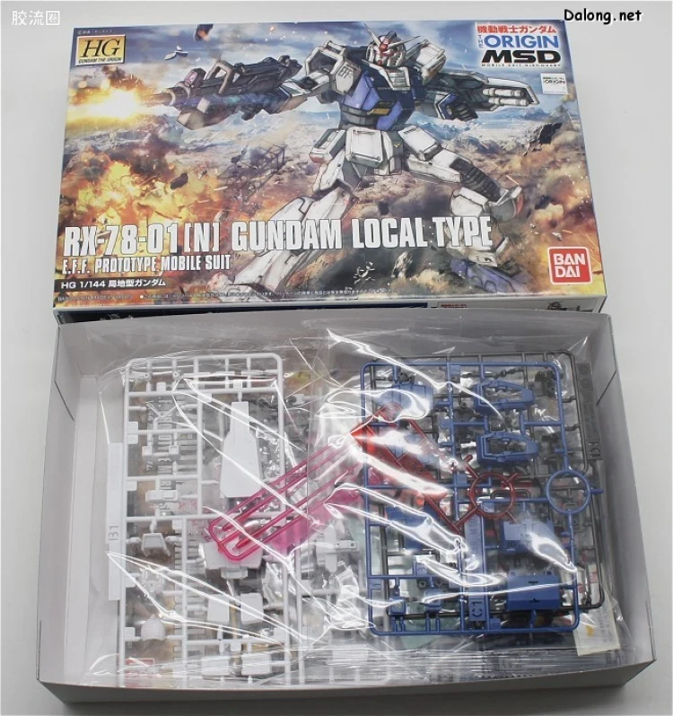 HG 高达The Origin 普通版 RX-78-01[N] 局地型高达 - 图片