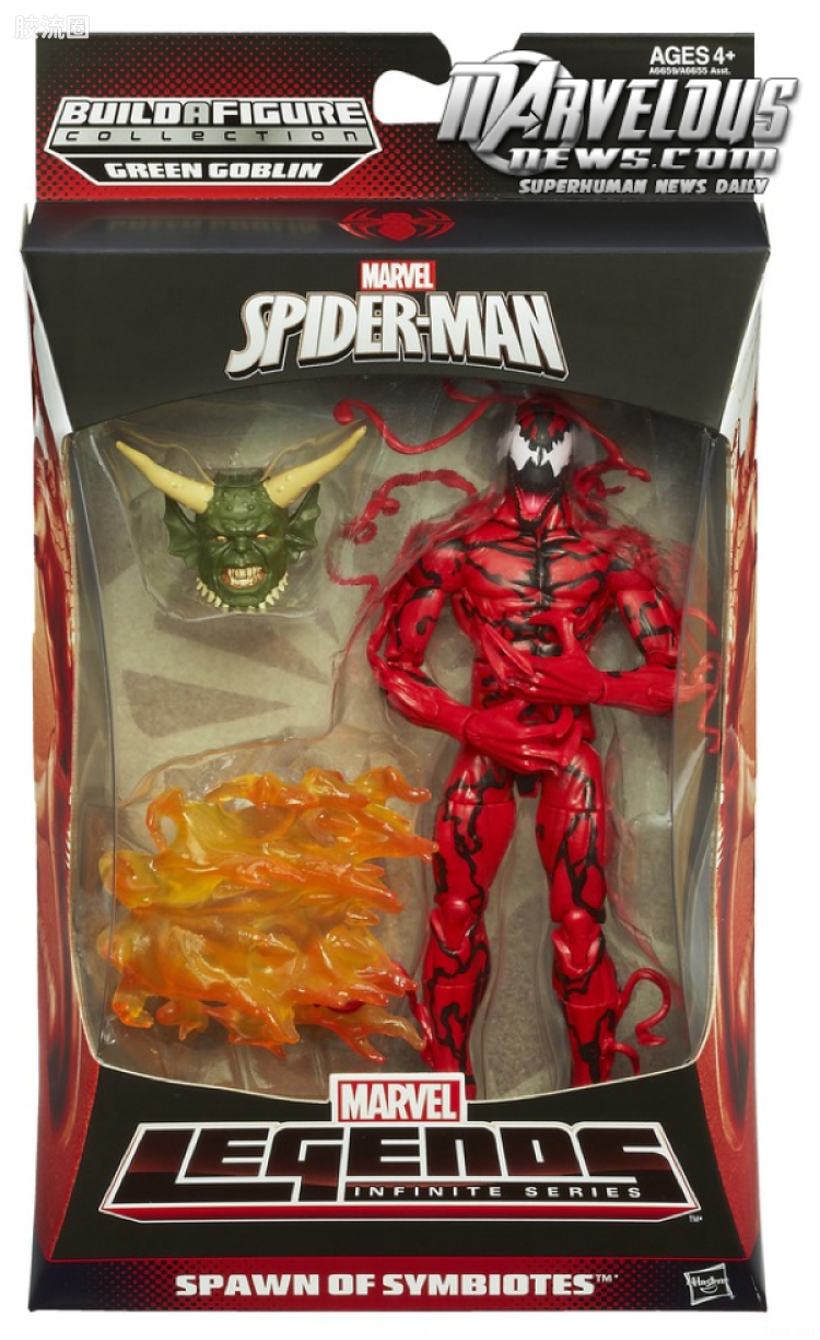 Marvel Legends/漫威传奇 可动人偶系列 终极绿魔系列 屠杀