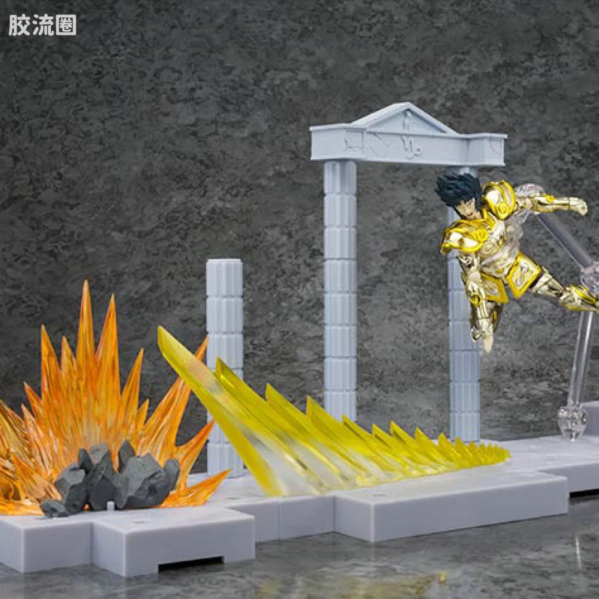 圣斗士圣衣神话 D.D.PANORAMATION 山羊座修罗 山羊宫辉煌圣剑