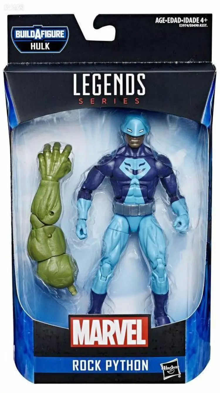 Marvel Legends/漫威传奇 可动人偶系列 复仇者联盟4 绿巨人系列 岩蟒