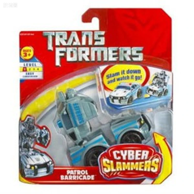 变形金刚电影1 美版 电子腾跃系列(Cyber Slammers) 巡逻路障