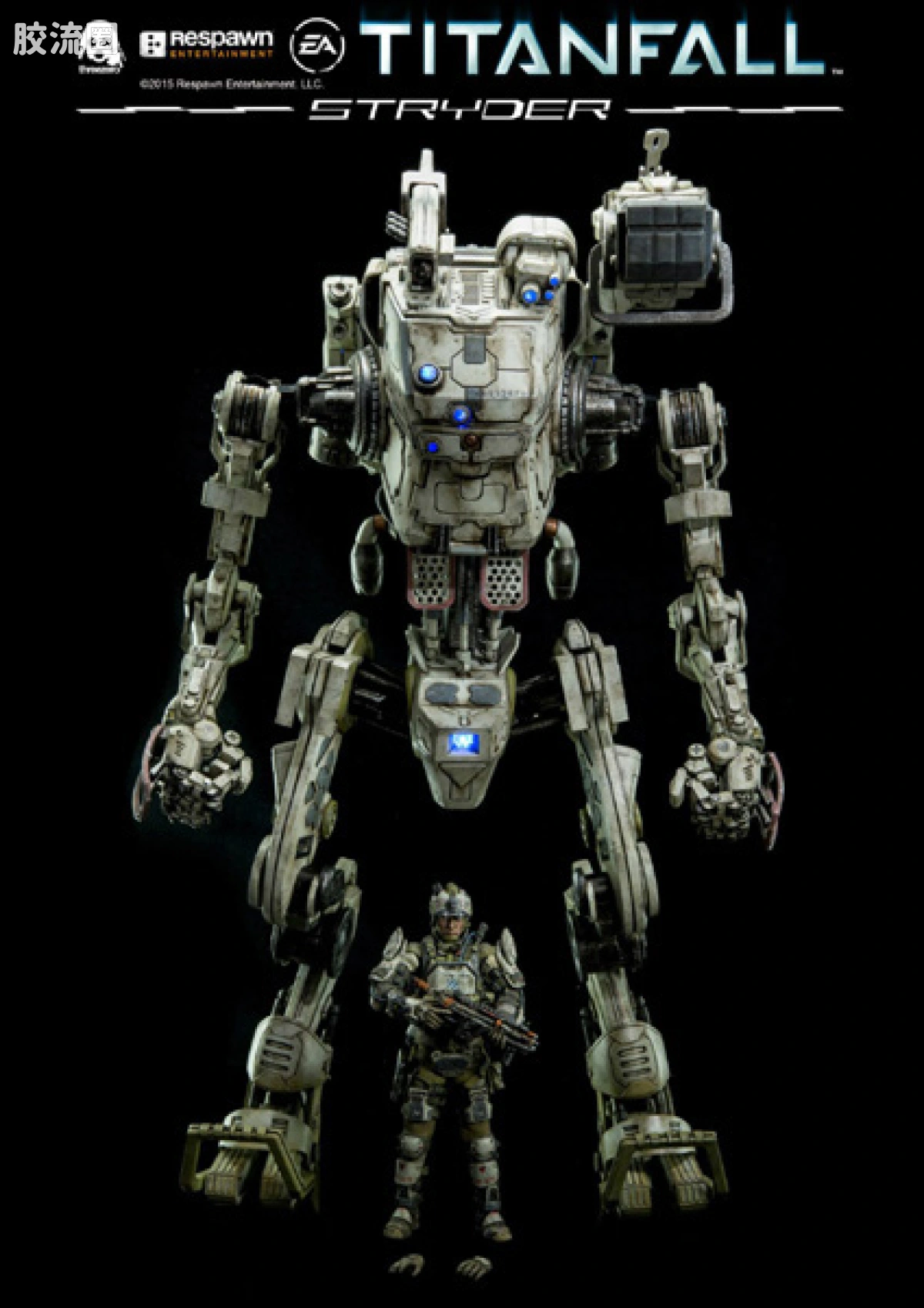 threezero机甲 泰坦陨落 游侠 Stryder 机甲 - 图片