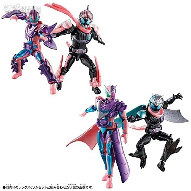 Revice Remix Figure 普通版 巨齿鲨基因&猎鹰基因套装
