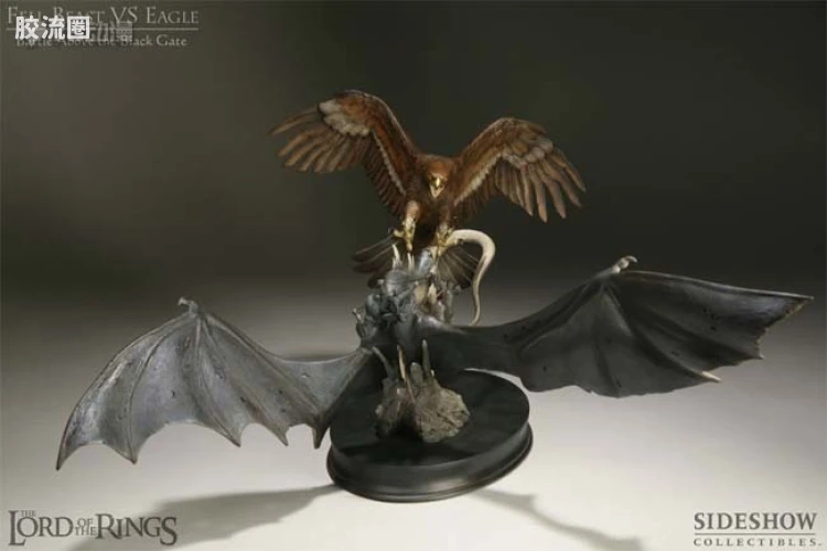 sideshow静态模型系列 Polystone Diorama 巨龙VS鹰