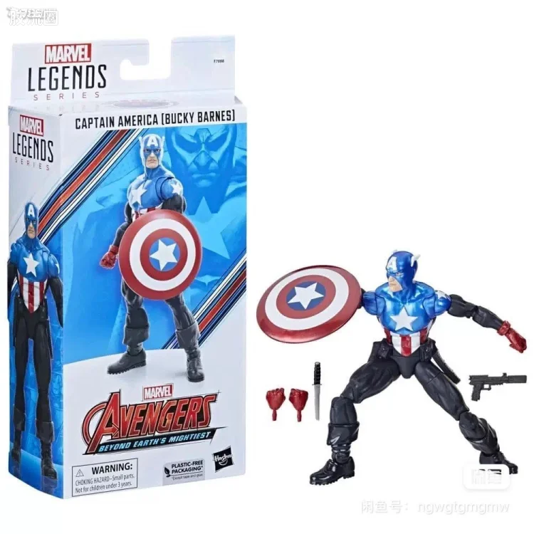 Marvel Legends/漫威传奇 可动人偶系列 60周年漫画 复仇者联盟系列 巴基美国队长