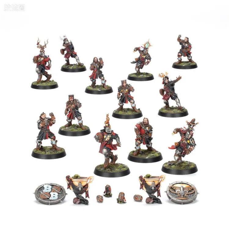 血碗橄榄球 Blood Bowl 2025版 巴托尼亚球队 布里奥涅男爵