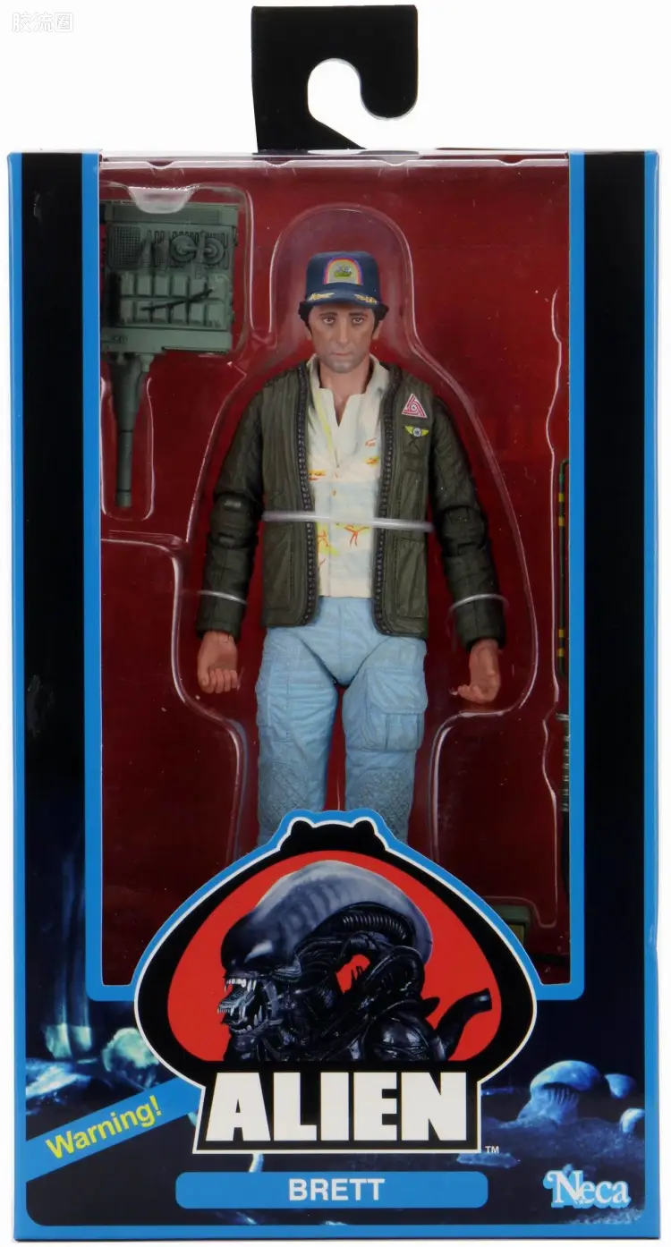 NECA 7寸可动人形系列 异形40周年电影版 布雷特 第2代