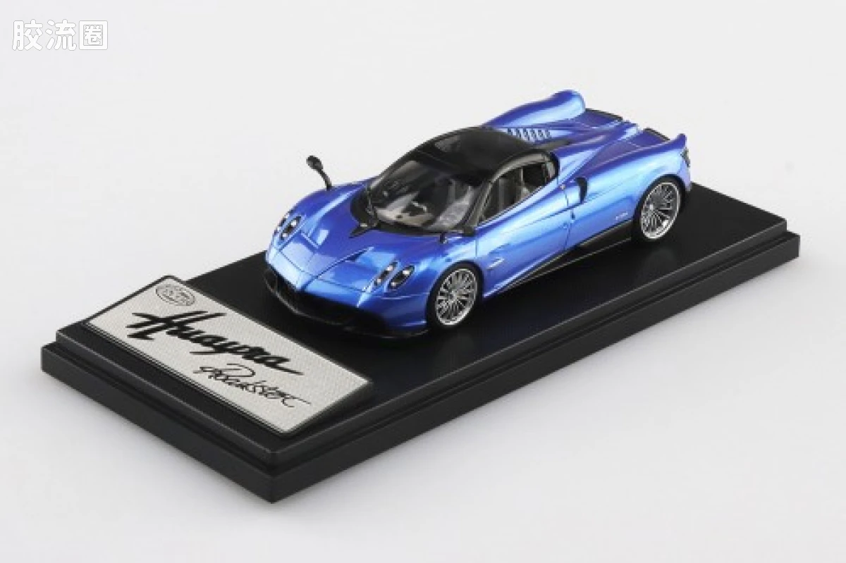 青岛社成品车系列 1/43 成品汽车 帕加尼 Huayra Roadster (蓝)