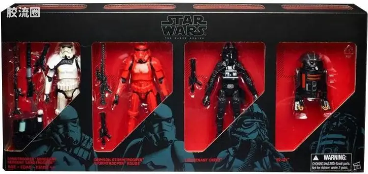 星球大战 THE BLACK SERIES 会场限定/独家发售版 帝国武装部队 4人套装