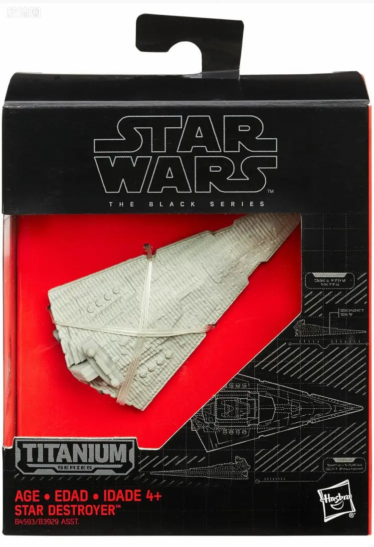 星球大战 THE BLACK SERIES 钛载具 帝国歼星舰