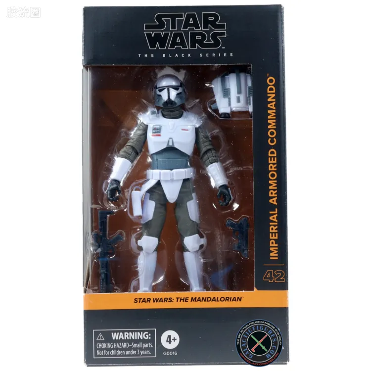 星球大战 THE BLACK SERIES 星球大战 美剧 曼达洛人 6寸系列 帝国盔甲突击队员 Imperial Armored Commando