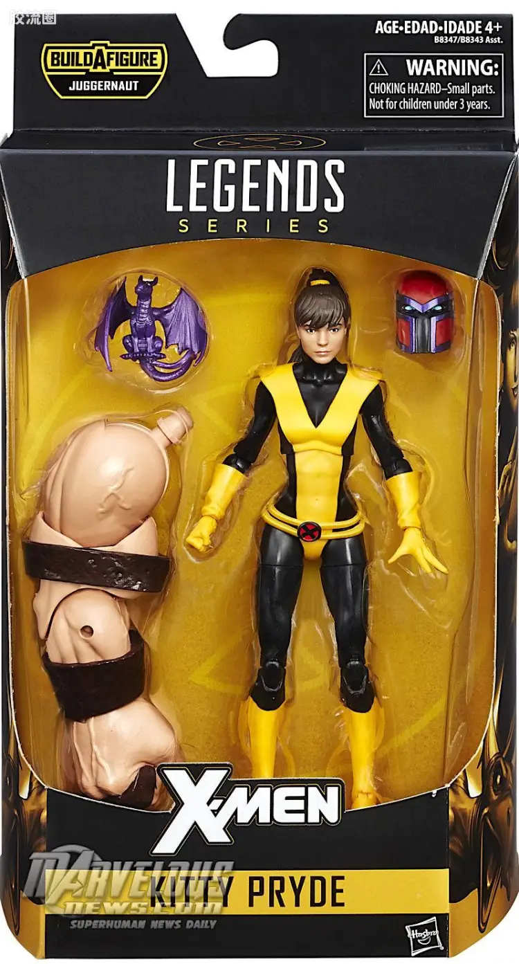 Marvel Legends/漫威传奇 可动人偶系列 X-战警 圣像系列 幻影猫