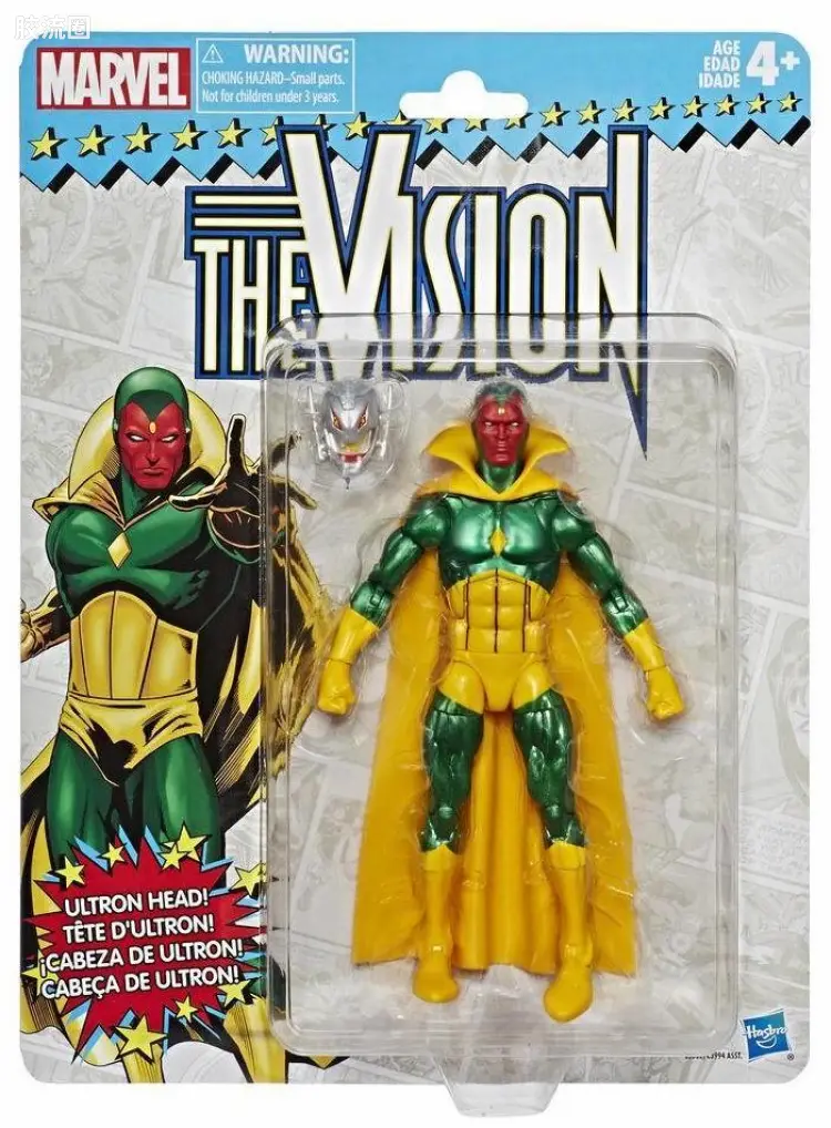 Marvel Legends/漫威传奇 可动人偶系列 6寸复古挂卡系列 幻视
