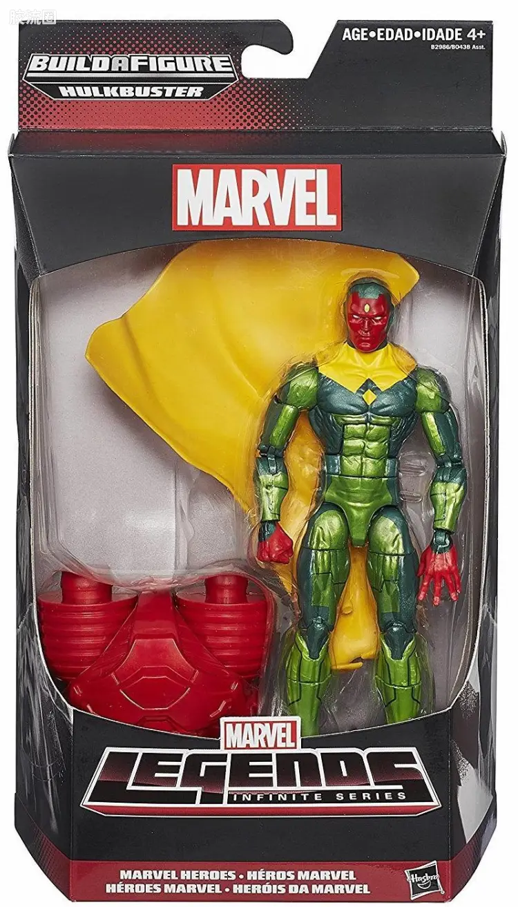 Marvel Legends/漫威传奇 可动人偶系列 反浩克装甲MK44系列 幻视