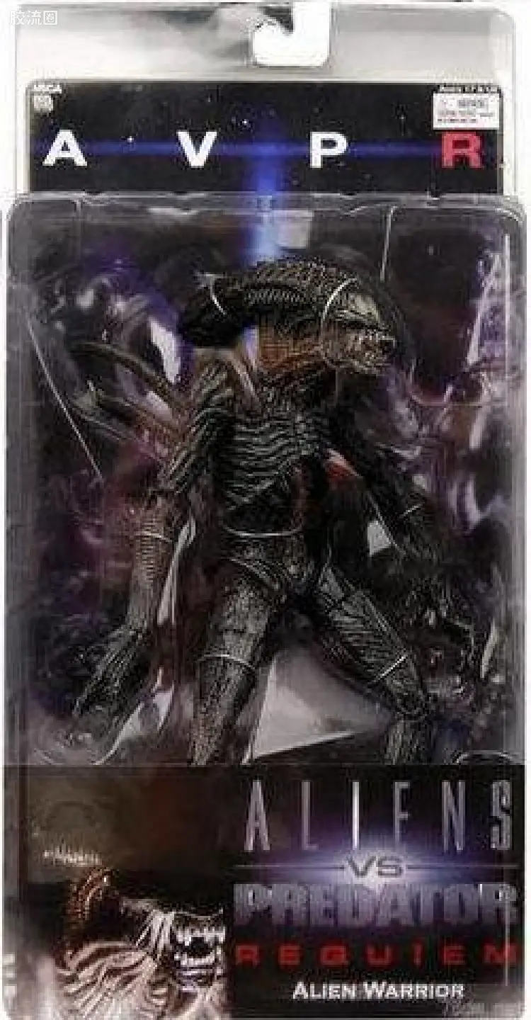 NECA 7寸可动人形系列 电影 异形大战铁血战士2 安魂曲 异形 第1代