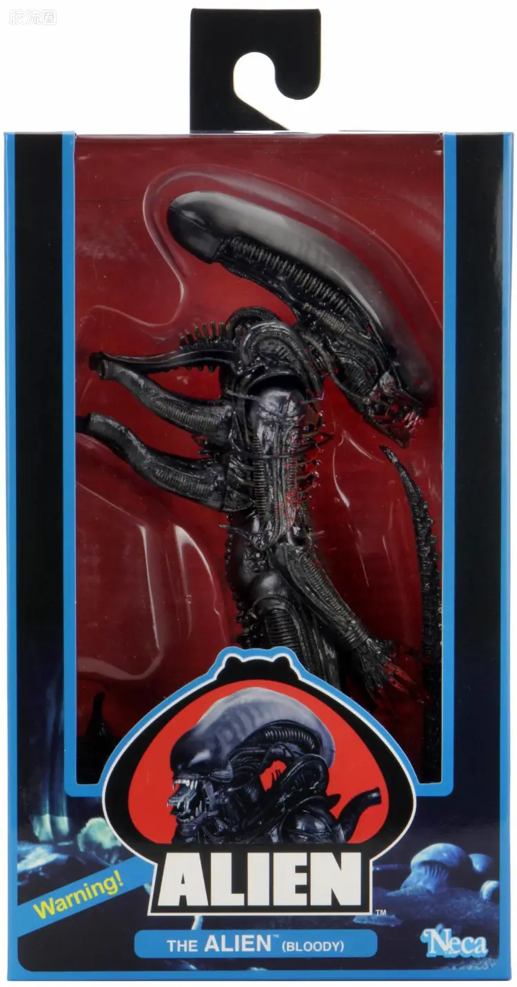 NECA 7寸可动人形系列 异形40周年电影版 异形(血腥版) 第2代