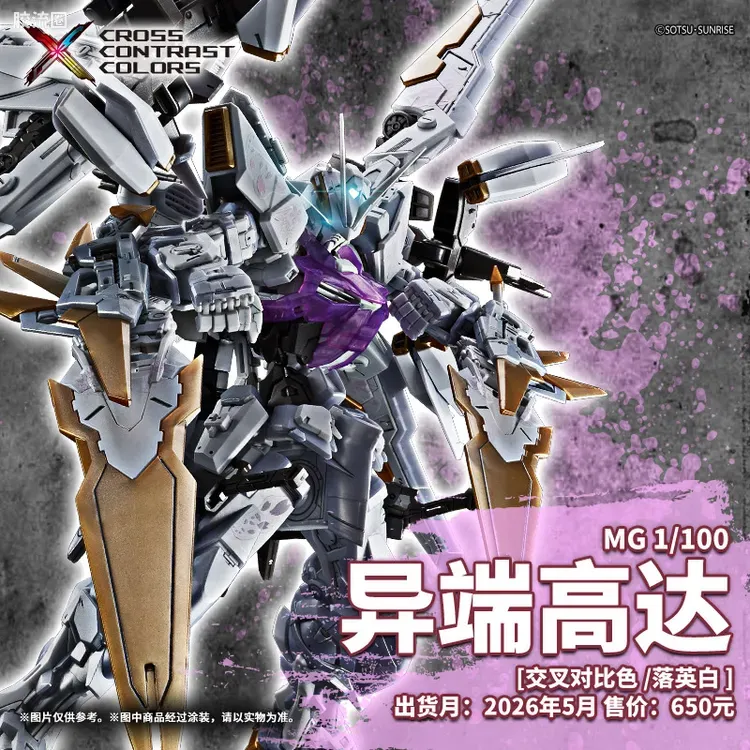MG 其他限定版 异端高达 [交叉对比色/落英白]