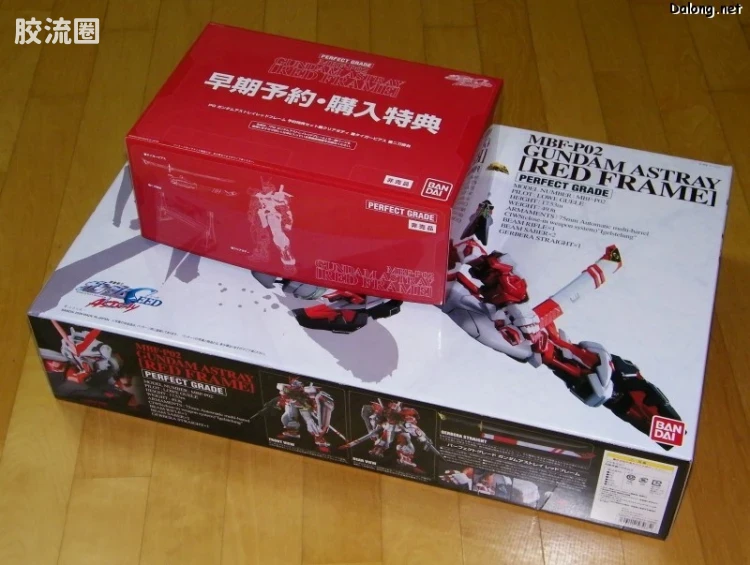 PG 定制部件 红色异端高达豪华特典 - 图片