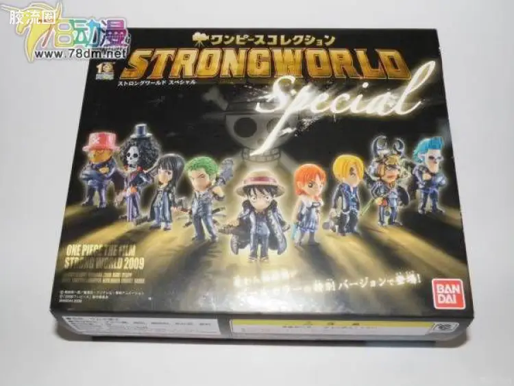 万代海贼王Q版盒装系列食玩 限定版 异色篇 STRONG WORLD特别版