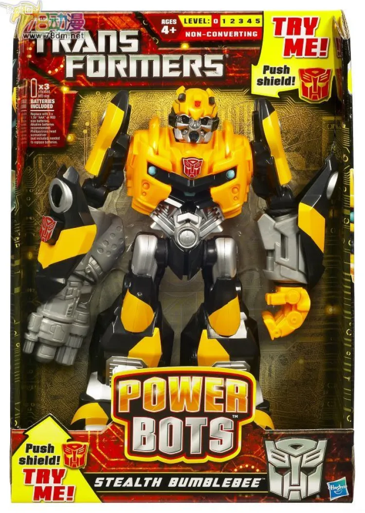 变形金刚2 堕落金刚的复仇 美版 Power Bots系列 强力大黄蜂