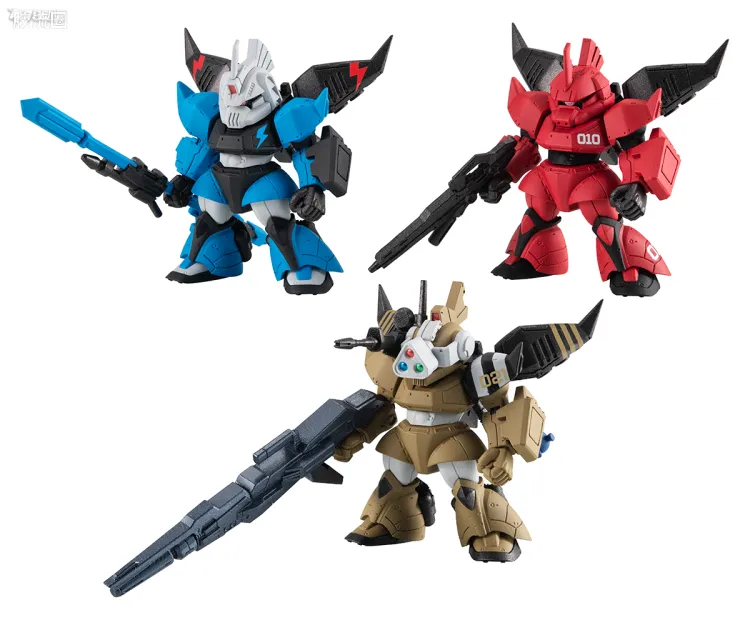 新FW系列食玩 GUNDAM CONVERGE CORE 强尼·莱登的归来