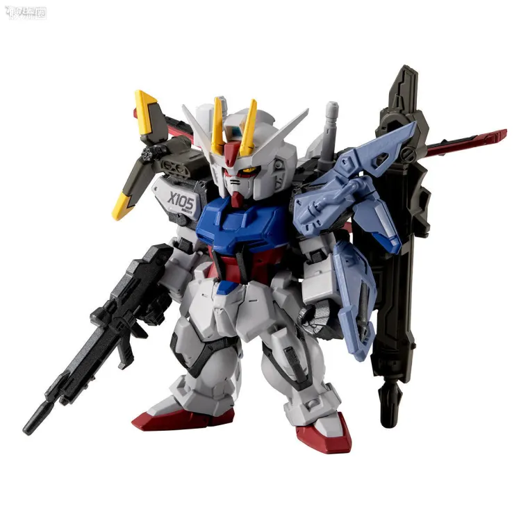 新FW系列食玩 GUNDAM CONVERGE CORE 强袭高达 全武器套装