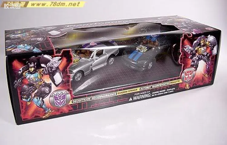 变形金刚 BOTCON & TCC 限定玩具 OTFCC2003 影袭&轮盘