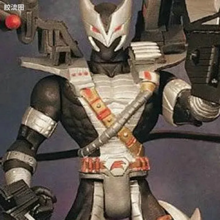 麦克法兰再生侠系列 第4代 影鹰、大枪（SHADOW HAWK）