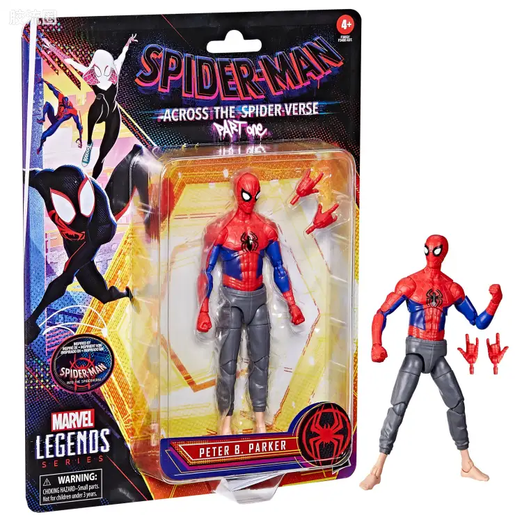 Marvel Legends/漫威传奇 可动人偶系列 动画 蜘蛛侠：纵横宇宙系列 彼得·帕克