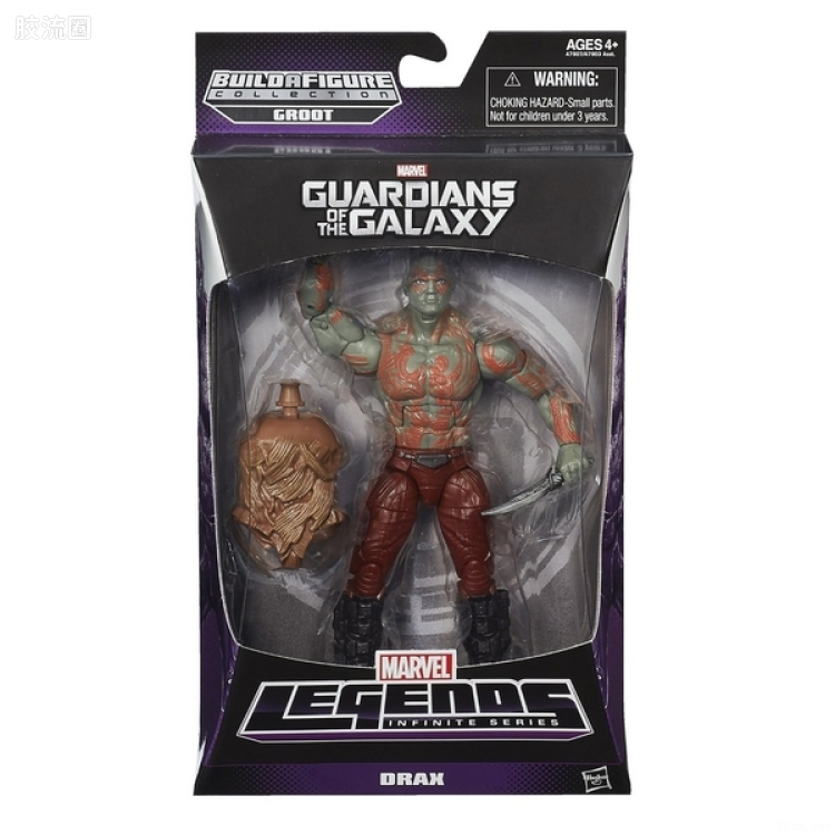 Marvel Legends/漫威传奇 可动人偶系列 电影：银河护卫队 系列 德拉卡斯